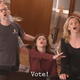 Illustration for article titled Rachel Bloom Gathers Famous Friends for Beautiful Anti-Trump Anthem Holy Shit (Youve Got to Vote)